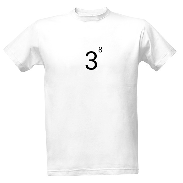 Tři na osmou (pánské triko) - Kopie